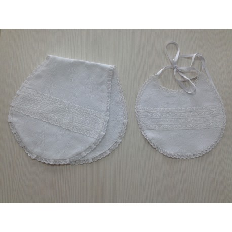 Conjunto de babita y babero 
