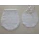 Conjunto de babita y babero 