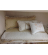 Conjunto cuna topitos beige