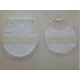 Conjunto de babita y babero 