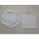 Conjunto de babita y babero 