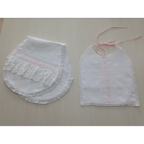 Conjunto de babita y babero 