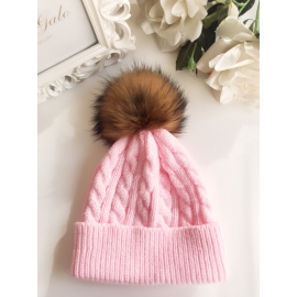Gorro pompón infantil