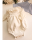 Pelele tirantes beige
