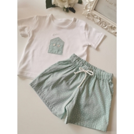 Conjunto Sport 2 piezas Coral