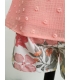 Conjunto blusa y short
