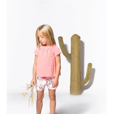 Conjunto blusa y short