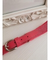 Cinturón hilo de plata FUCSIA