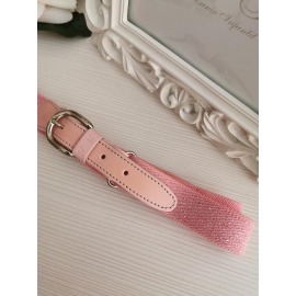 Cinturón hilo de plata ROSA