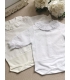 Body BLANCO Camisa plumeti MANGA LARGA