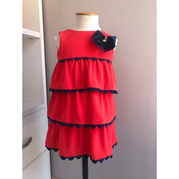 Vestido SANMAR Talla 5 años 