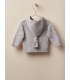 Chaqueta capucha borla