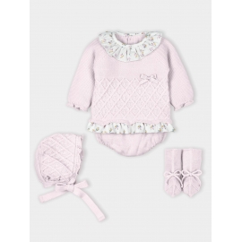Conjunto 4 piezas FLORECITAS