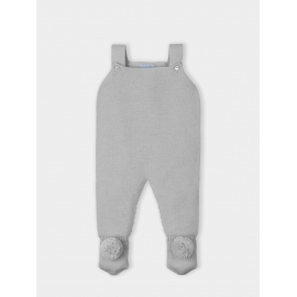 Peto pompones lana GRIS