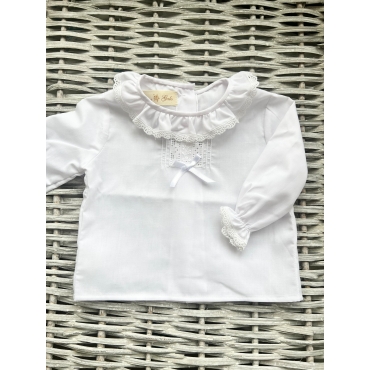 Camisa BLANCA primera puesta - COLECCIÓN ARTESANAL