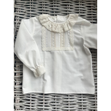 Camisa Beige - COLECCIÓN ARTESANAL