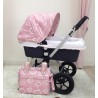 Conjunto 3 piezas: bolso,capota y forro para bugaboo camaleón 